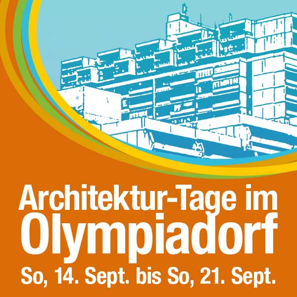 Architekturtage im Olympiadorf in München